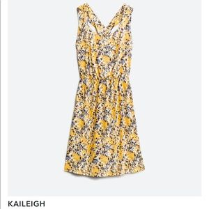 Kaileigh Yellow Spring/Summer Dress